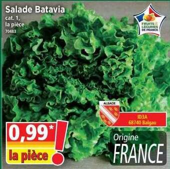 Norma Salade Batavia offre