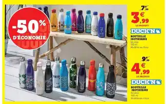 Super U Bouteille Isotherme Duck'n, Bouteille Isotherme Duck'n offre