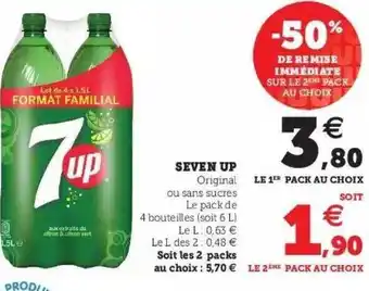 Super U Seven Up offre