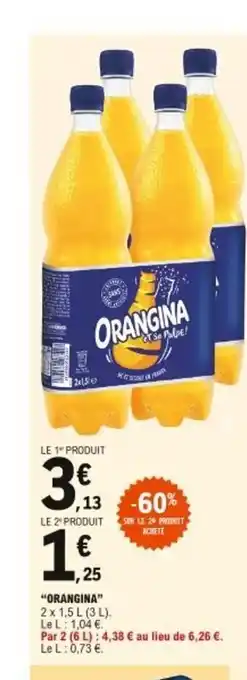 E.Leclerc Orangina offre