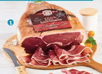 Super U Jambon Sec de Poitou Charentes offre