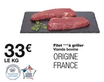 Monoprix Filet à griller offre