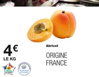 Monoprix Abricot offre