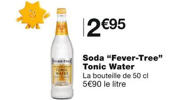 Monoprix Fever-tree soda tonic water offre