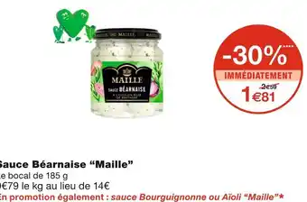 Monoprix Maille sauce béarnaise offre