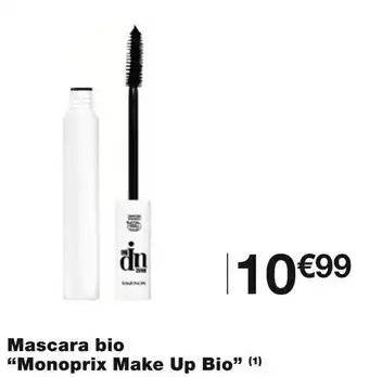 Monoprix Monoprix make up bio mascara bio offre