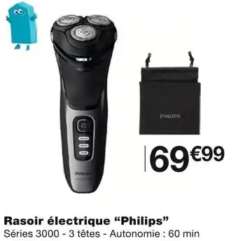 Monoprix Philips rasoir électrique offre