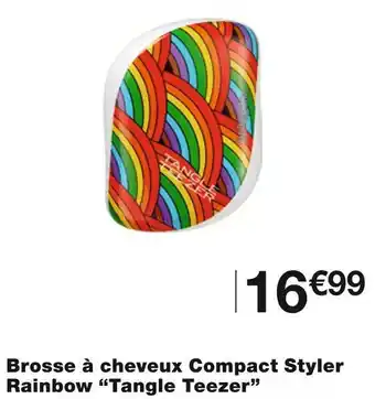 Monoprix Tangle teezer brosse à cheveux compact styler rainbow offre
