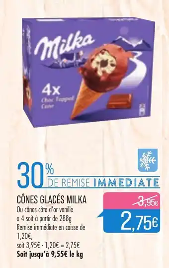 Match Cônes Glacés Milka offre