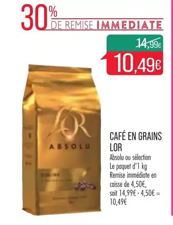 Match Café En Grains Lor offre