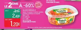 Match Salades Bonduelle offre