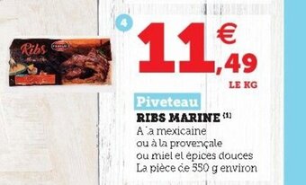 Super U Ribs Marine offre