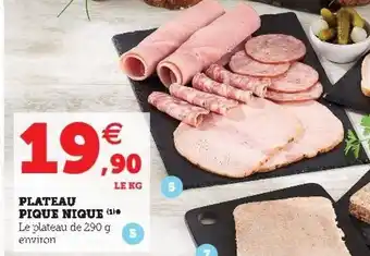 Super U Plateau Pique Nique offre