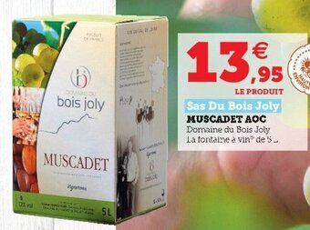 Super U Muscadet Aoc offre