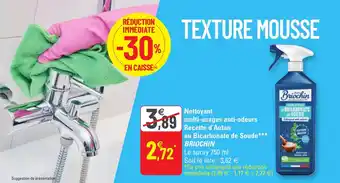 BRIOCHIN nettoyant multi-usages anti-odeurs recette d'antan au bicarbonate de soude