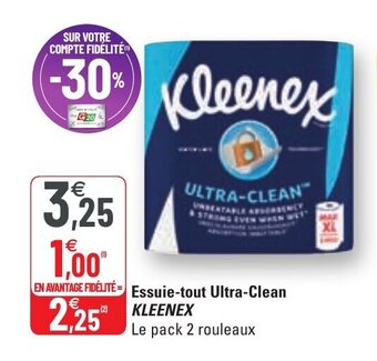 G20 KLEENEX essuie-tout ultra-clean offre