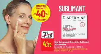 G20 DIADERMINE soin de jour anti-rides lift + sublimant offre