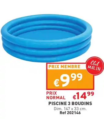 Piscine 3 boudins