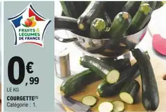 E.Leclerc Courgette offre