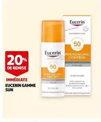 Auchan Eucerin Gamme Sun offre