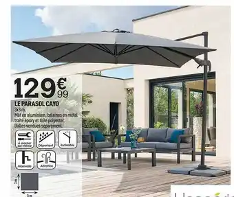 Centrakor Le Parasol Cayo offre