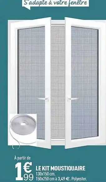 Centrakor Le Kit Moustiquaire offre