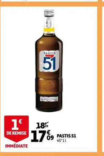 Auchan Supermarché Pastis 51 offre