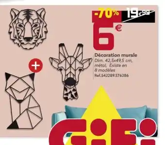 Gifi Décoration Murale offre
