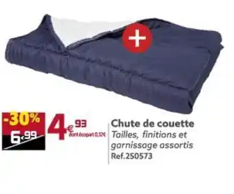 Gifi Chute de Couette offre