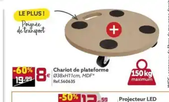 Chariot de Plateforme