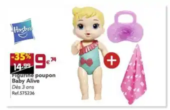 Gifi Figurine Poupon Baby alive offre