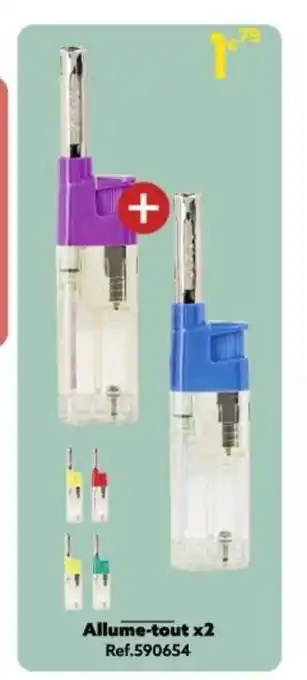 Gifi Allume-Tout X2 offre