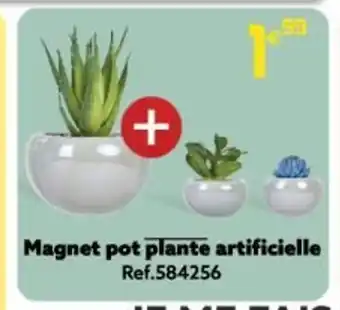GiFi Magnet Pot Plante Artificielle offre