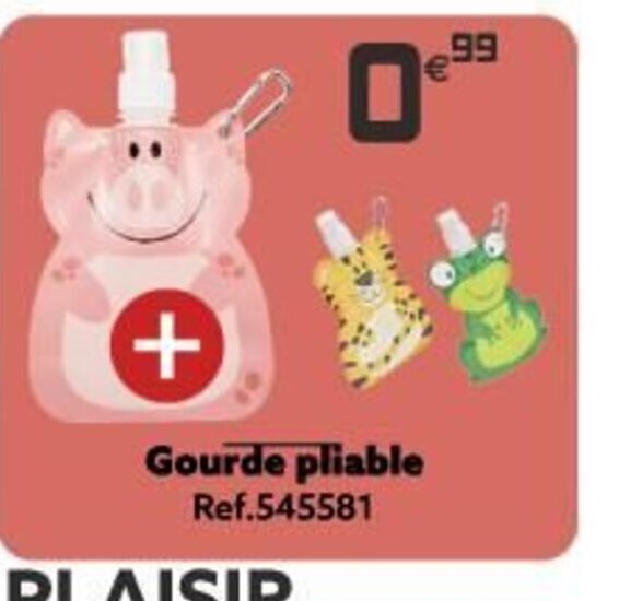 Promo Gourde Pliable chez Gifi