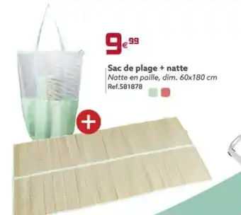 Gifi Sac de Plage +Natte offre