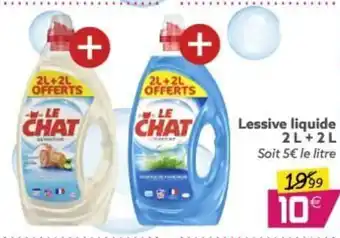 Gifi Lessive Liquide 2L+2L offre
