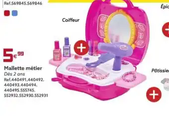 Gifi Mallette Métier offre