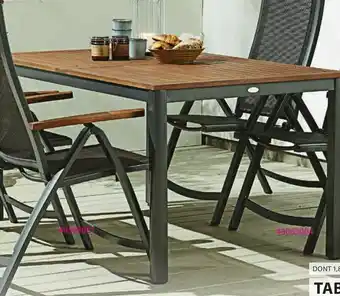JYSK Table de Jardin Yttrup offre