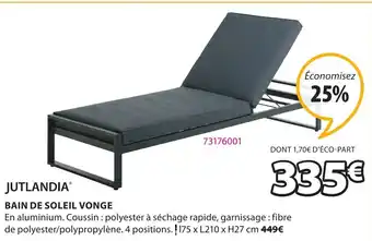 JYSK Bain de Soleil Vonge offre