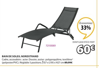 JYSK Bain de Soleil Nordstrand offre