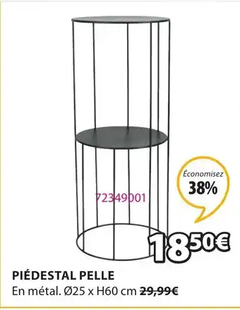 JYSK Piédestal Pelle offre