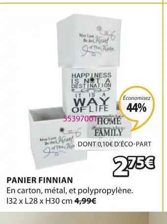 JYSK Panier Finnian offre
