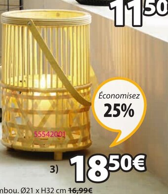 JYSK Lanterne Melias offre
