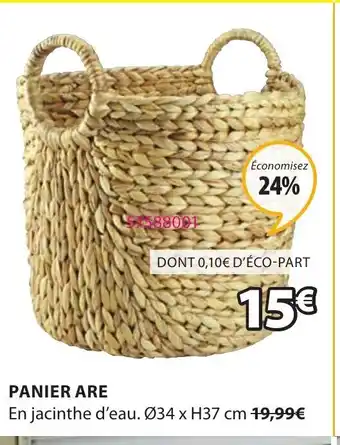 JYSK Panier are offre