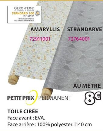 JYSK Toile Cirée offre
