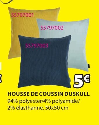 JYSK Housse de Coussin Duskull offre