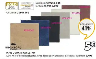JYSK Tapis de Bain Karlstad offre