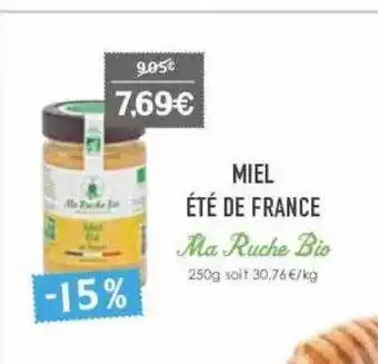 Naturalia Miel été De France Ma Ruche Bio offre
