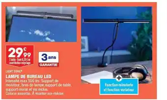 ALDI Lampe De Bureau Led Light Zone offre