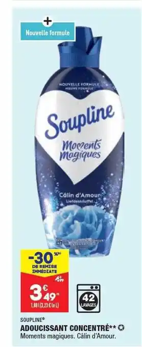 ALDI Adoucissant Concentré Soupline offre